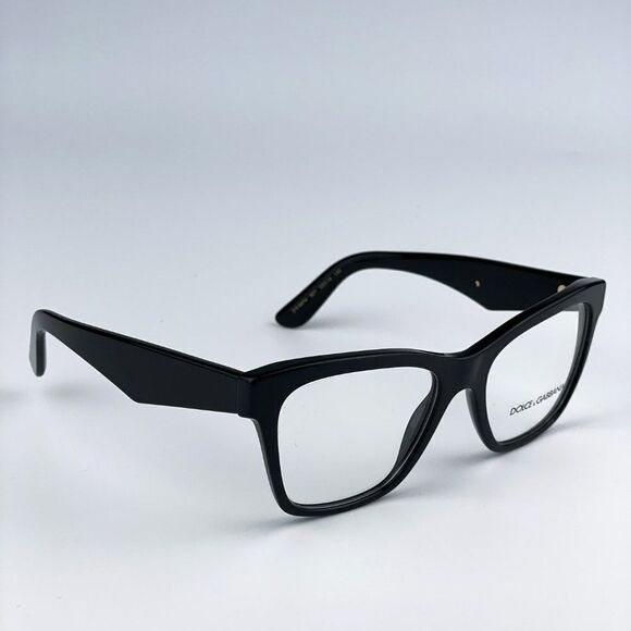 NEW D&G DG3374 501 Black Square Women Eyeglasses - Picture 5 of 9